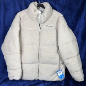 Columbia Sportswear Men's Insulated‎ Puffect Sherpa Puffer Jacket Coat XL